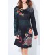 vestido tunica floral talla grande 101 idées 652LZ ropa fashion de mujer