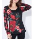 compra tshirt top inverno floral 101 idées 2124Z roupas,moda