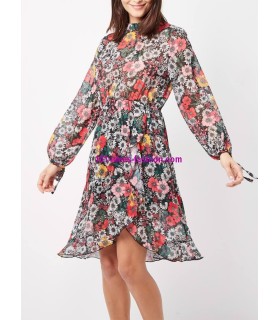 vestido floral bohemio chic 101 idées 4805K ropa fashion de mujer